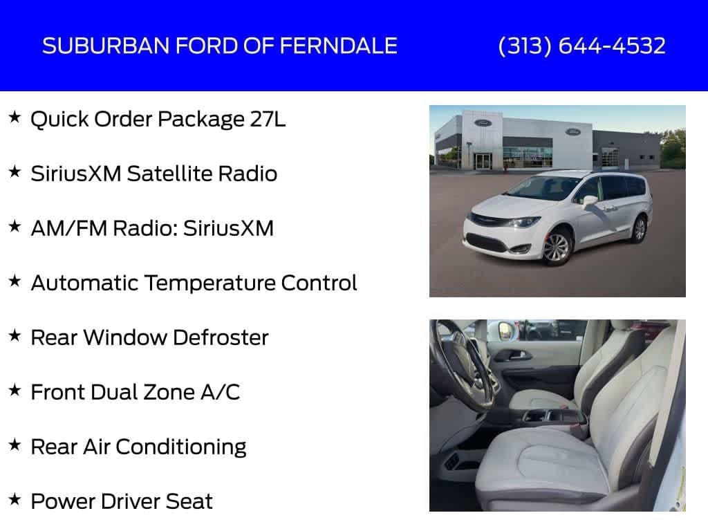 Used 2019 Chrysler Pacifica Touring L Van