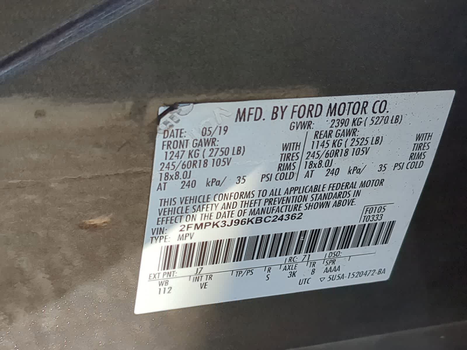 Thumbnail: 2019 Ford Edge - 34