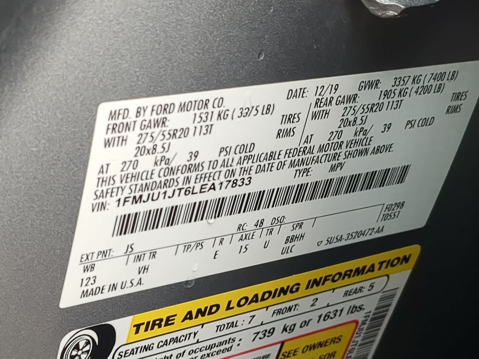 Thumbnail: 2020 Ford Expedition - 40