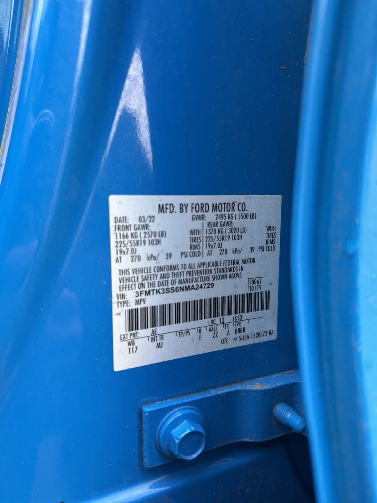 Thumbnail: 2022 Ford Mustang Mach-E - 10