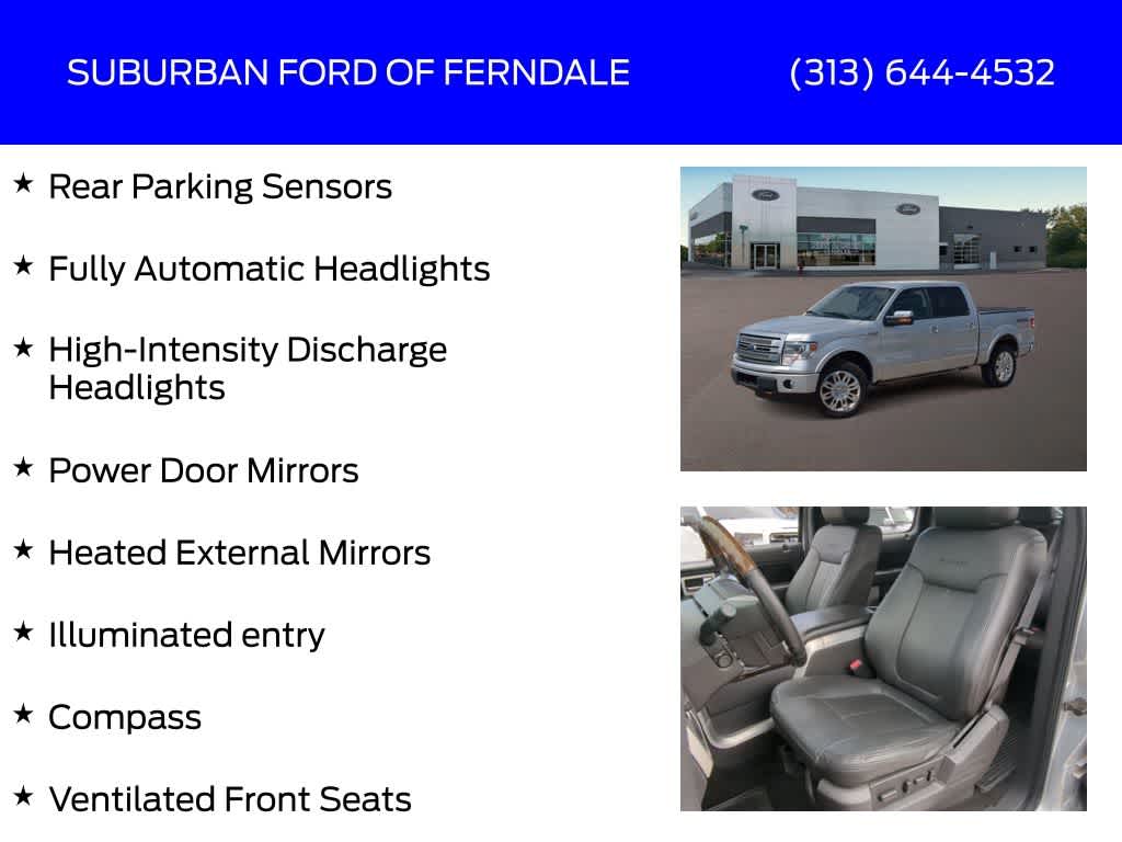 2013 Ford F-150 Platinum 12