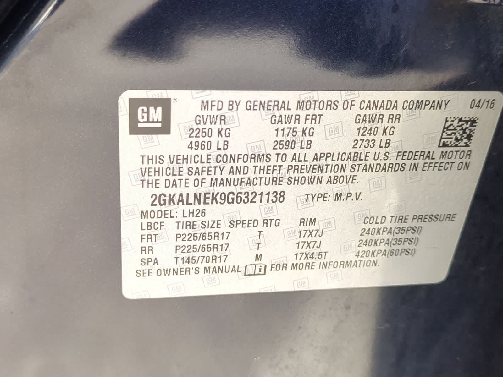 Thumbnail: 2016 GMC Terrain - 40