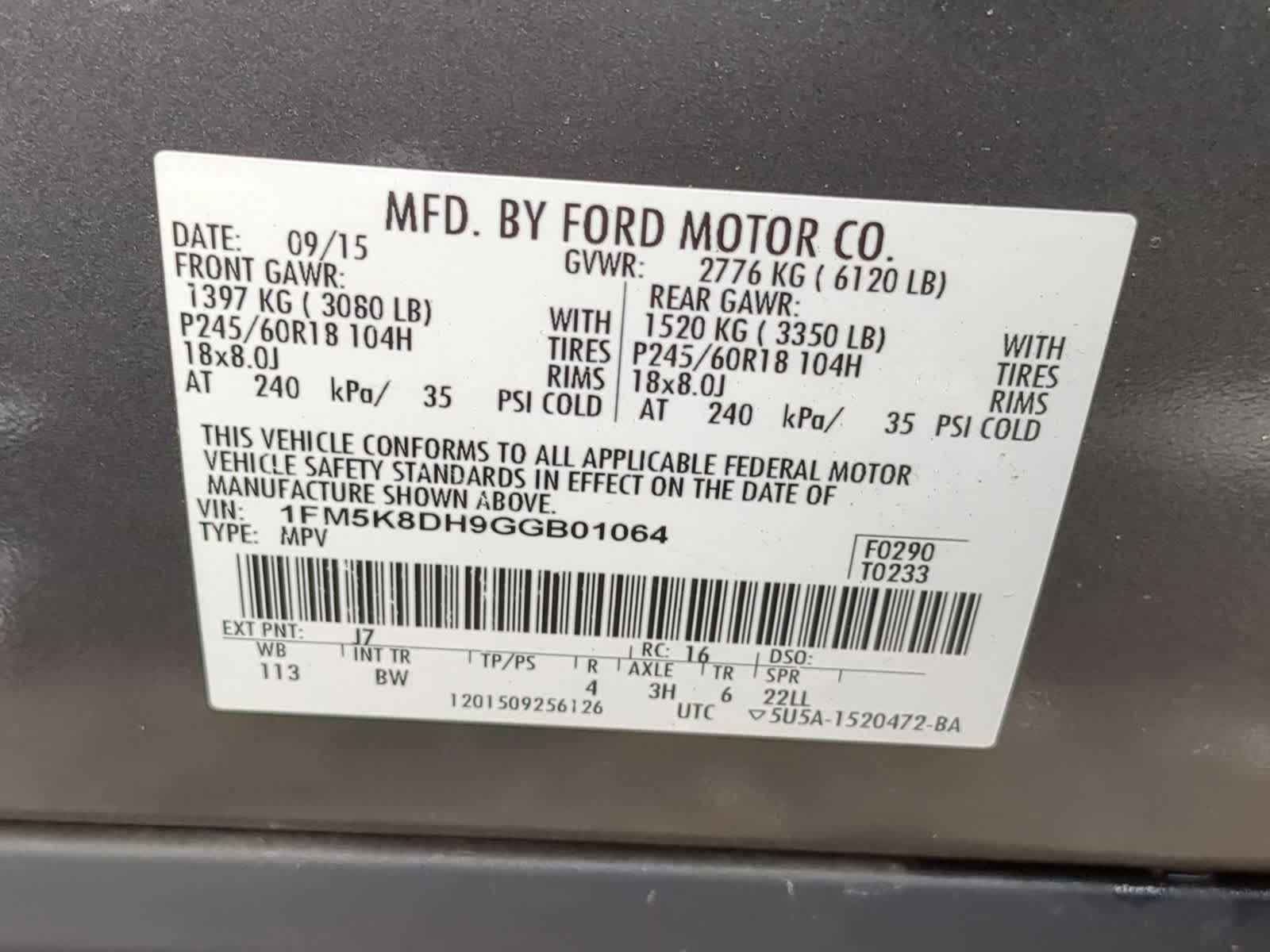 Thumbnail: 2016 Ford Explorer - 41