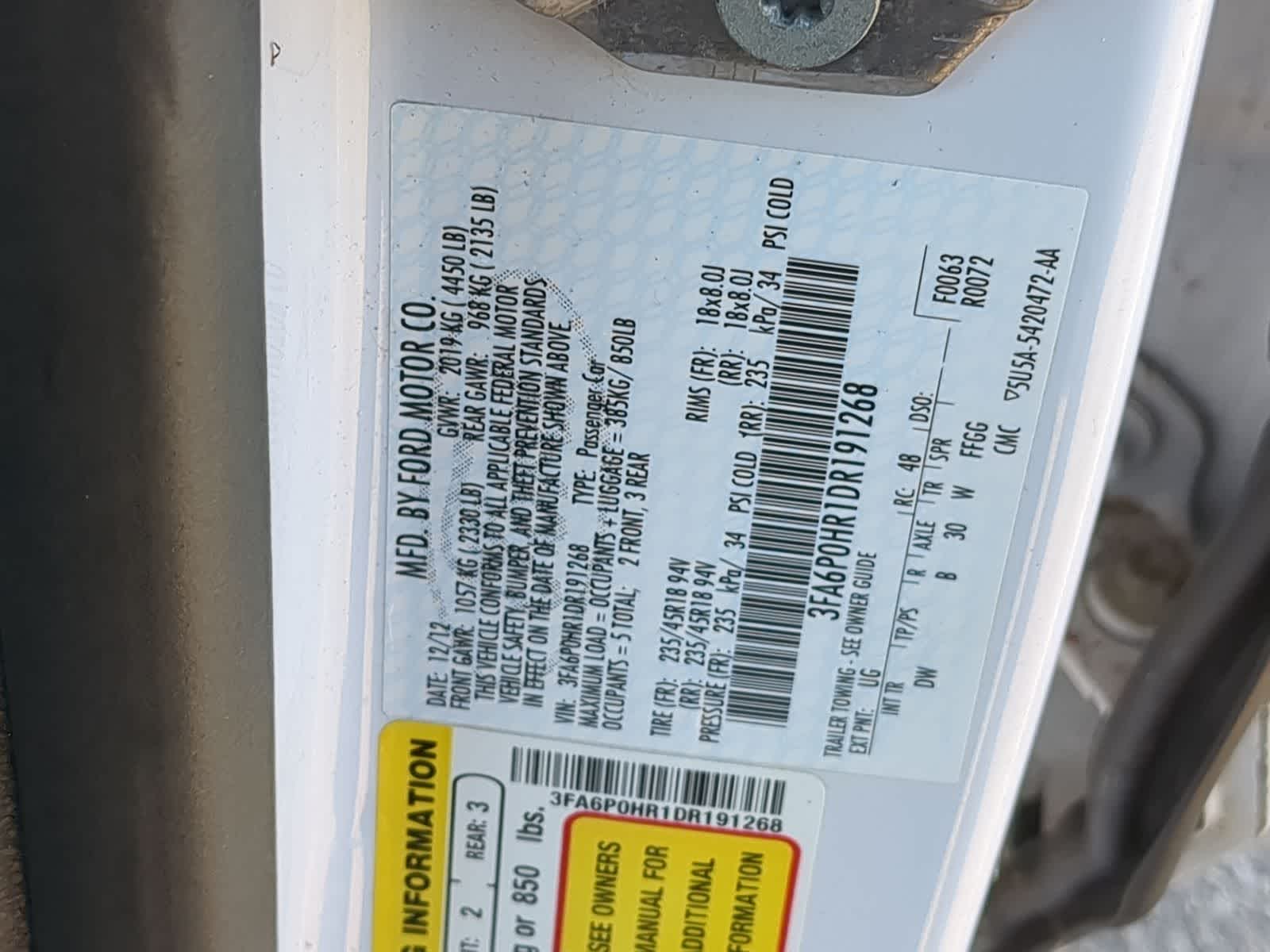 Thumbnail: 2013 Ford Fusion - 37