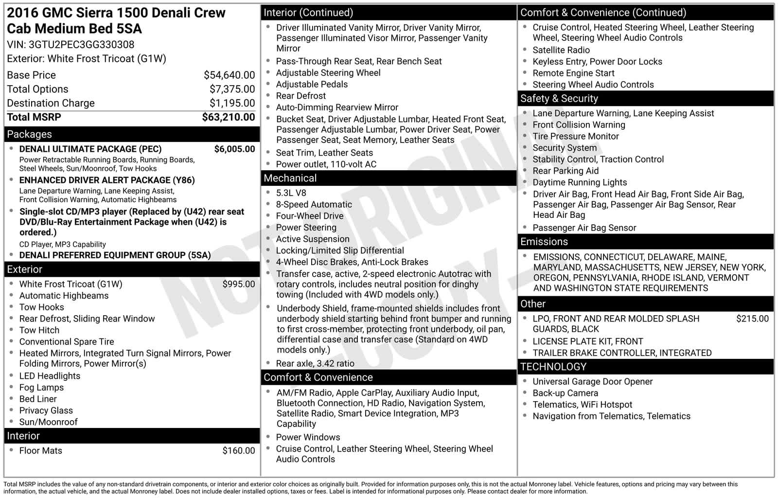 Thumbnail: 2016 GMC Sierra 1500 - 6