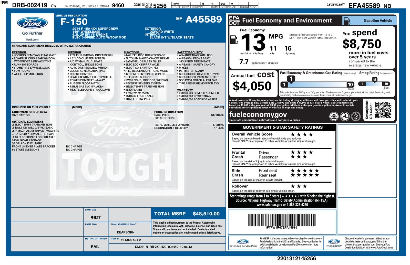 Thumbnail: 2014 Ford F-150 - 5