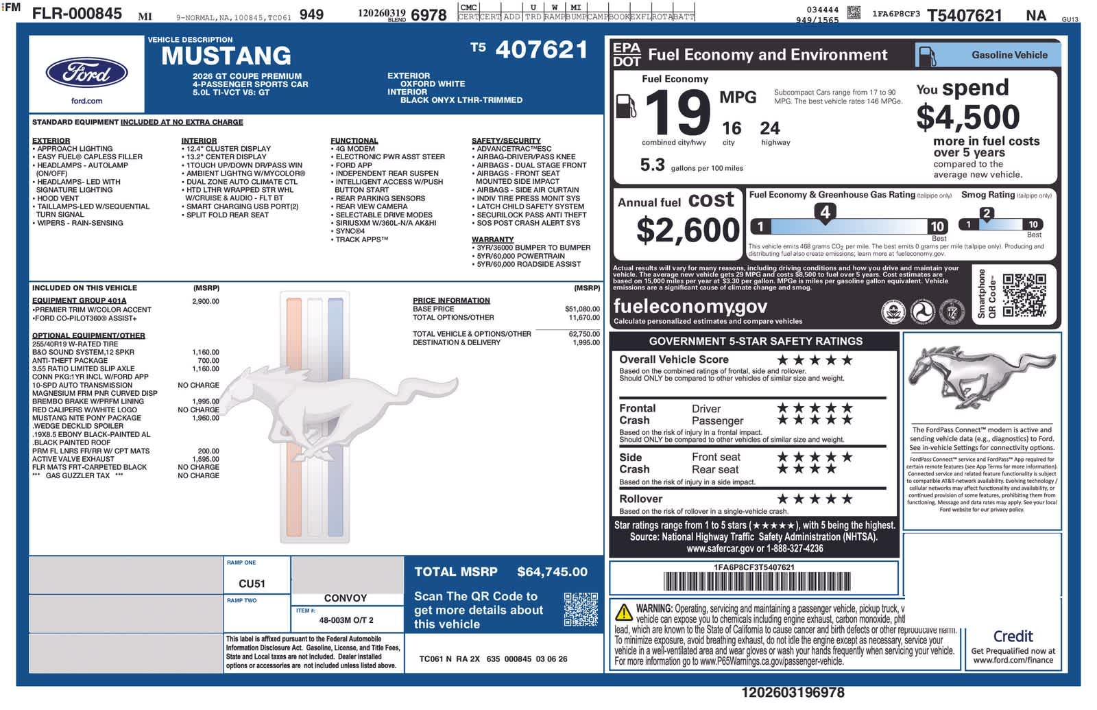 Thumbnail: 2026 Ford Mustang - 5