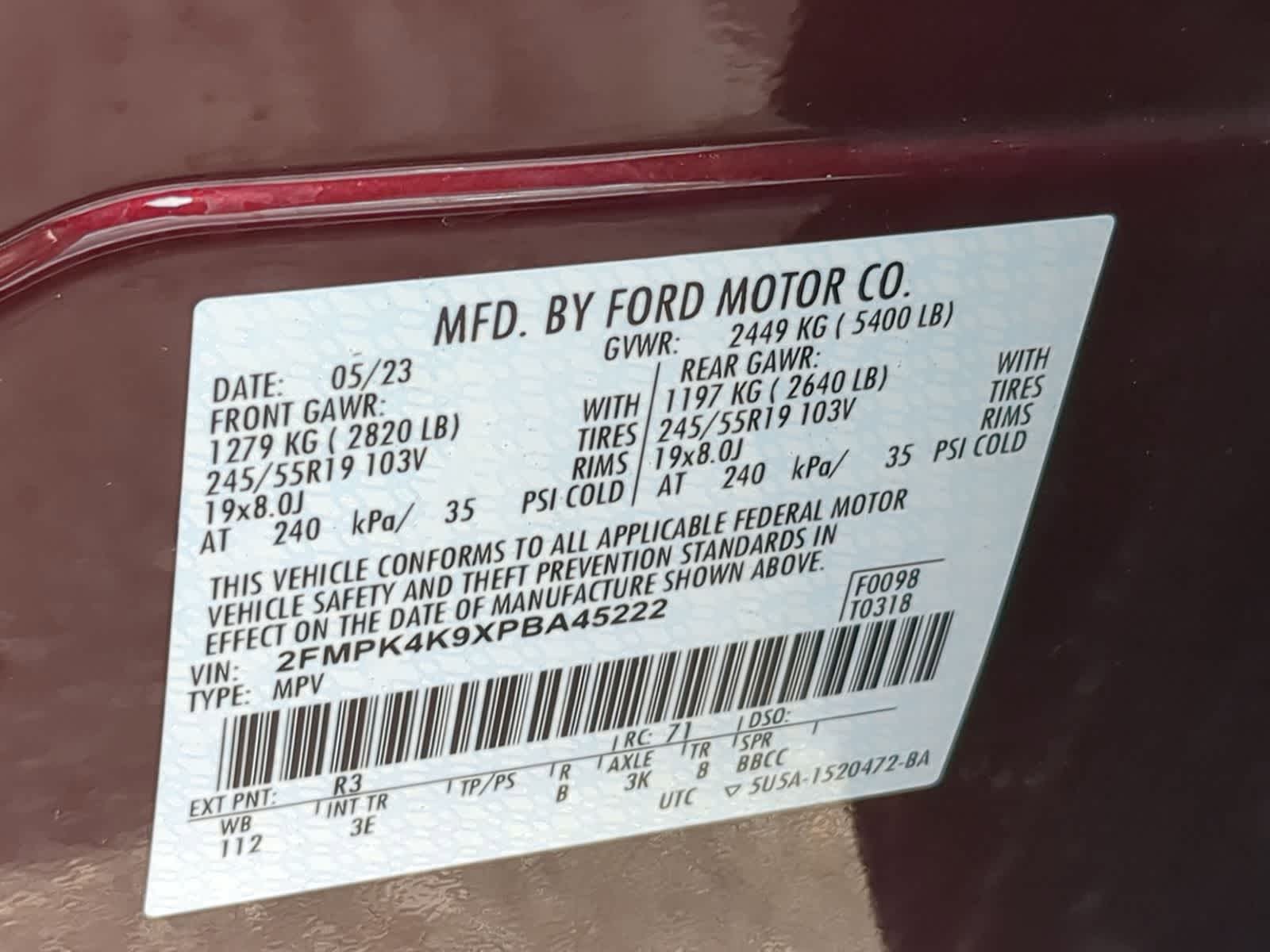 Thumbnail: 2023 Ford Edge - 38