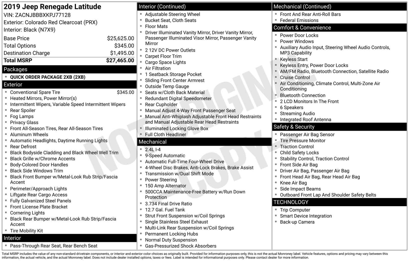 Thumbnail: 2019 Jeep Renegade - 5