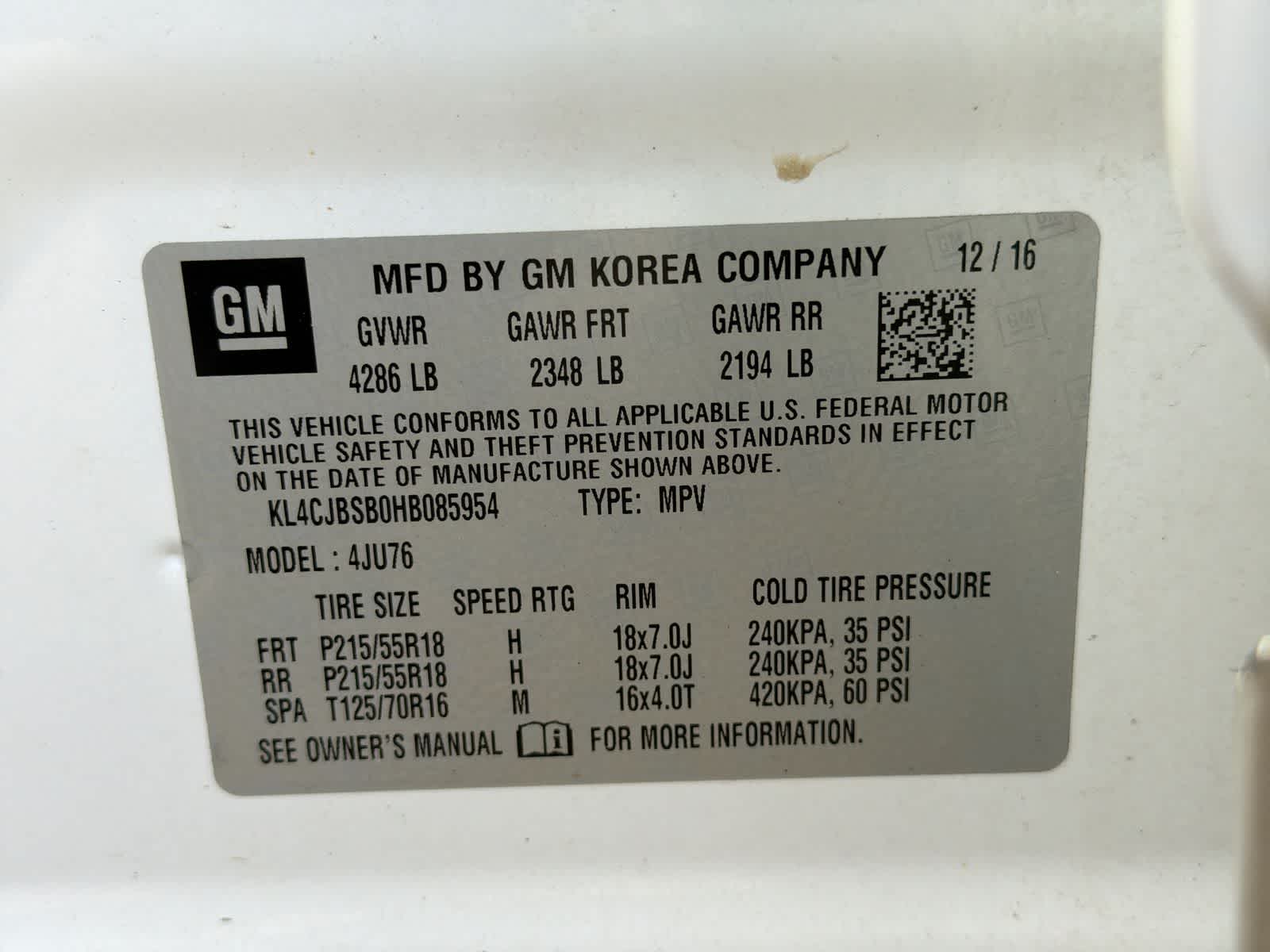 Thumbnail: 2017 Buick Encore - 38