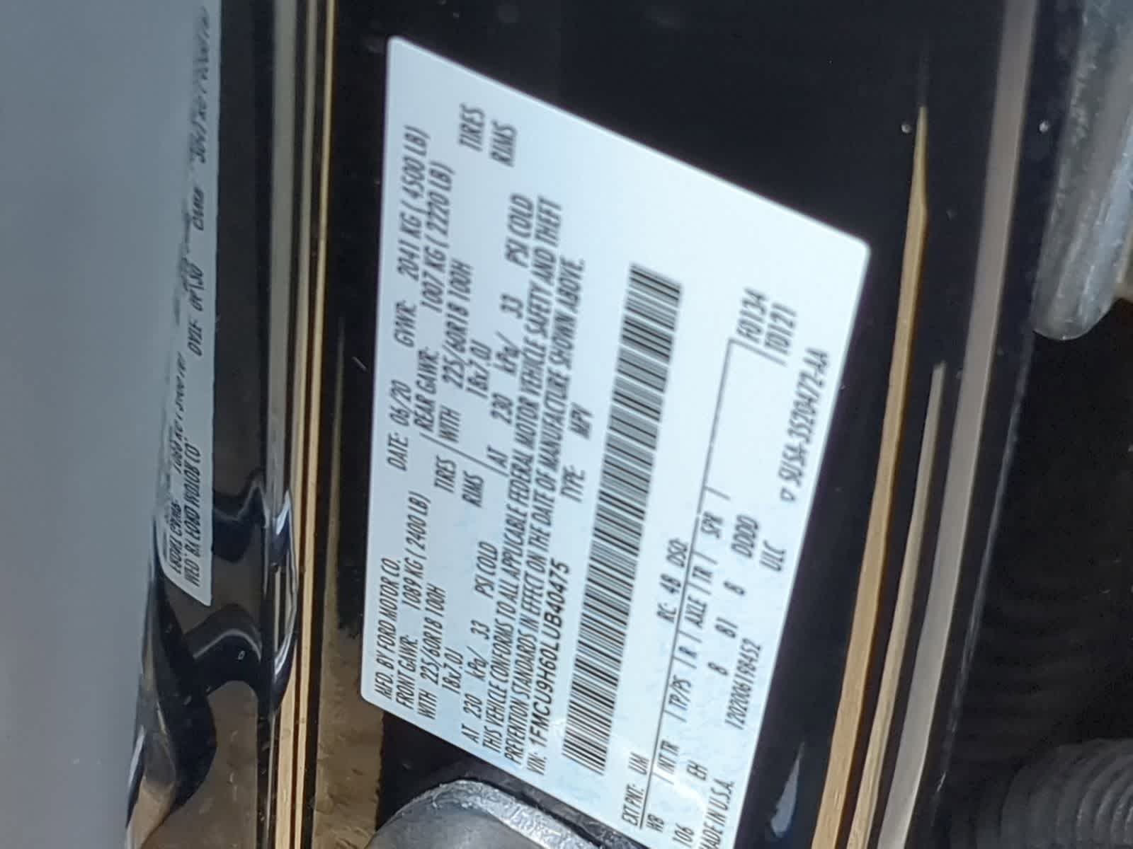 Thumbnail: 2020 Ford Escape - 36