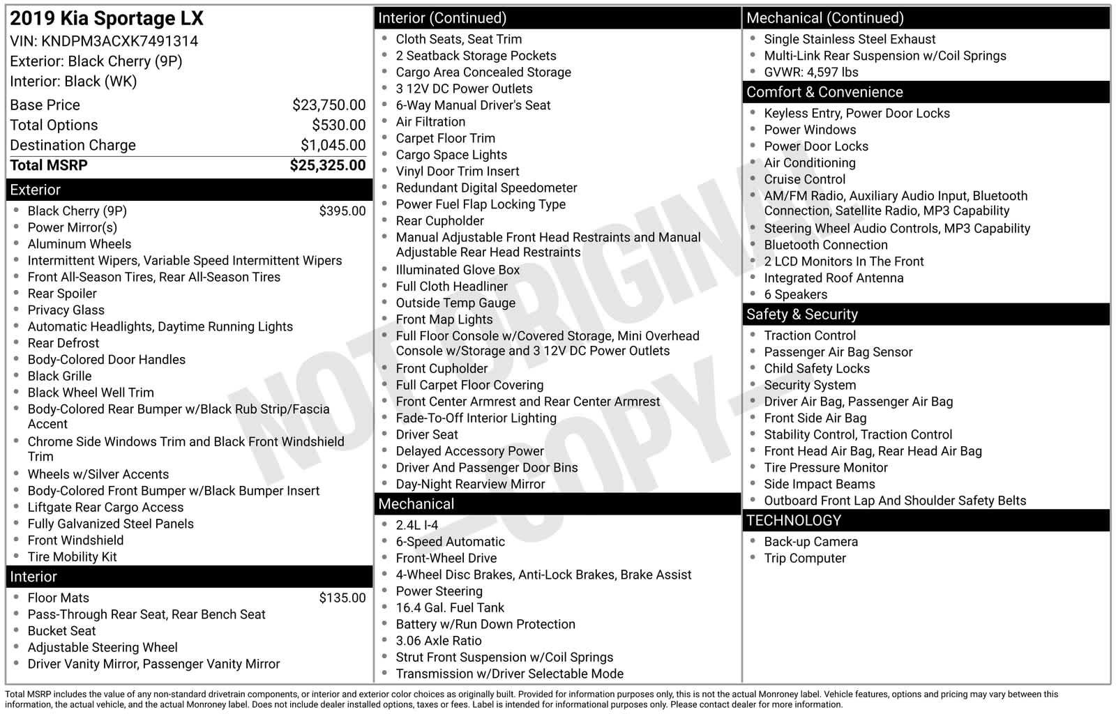 Thumbnail: 2019 Kia Sportage - 5