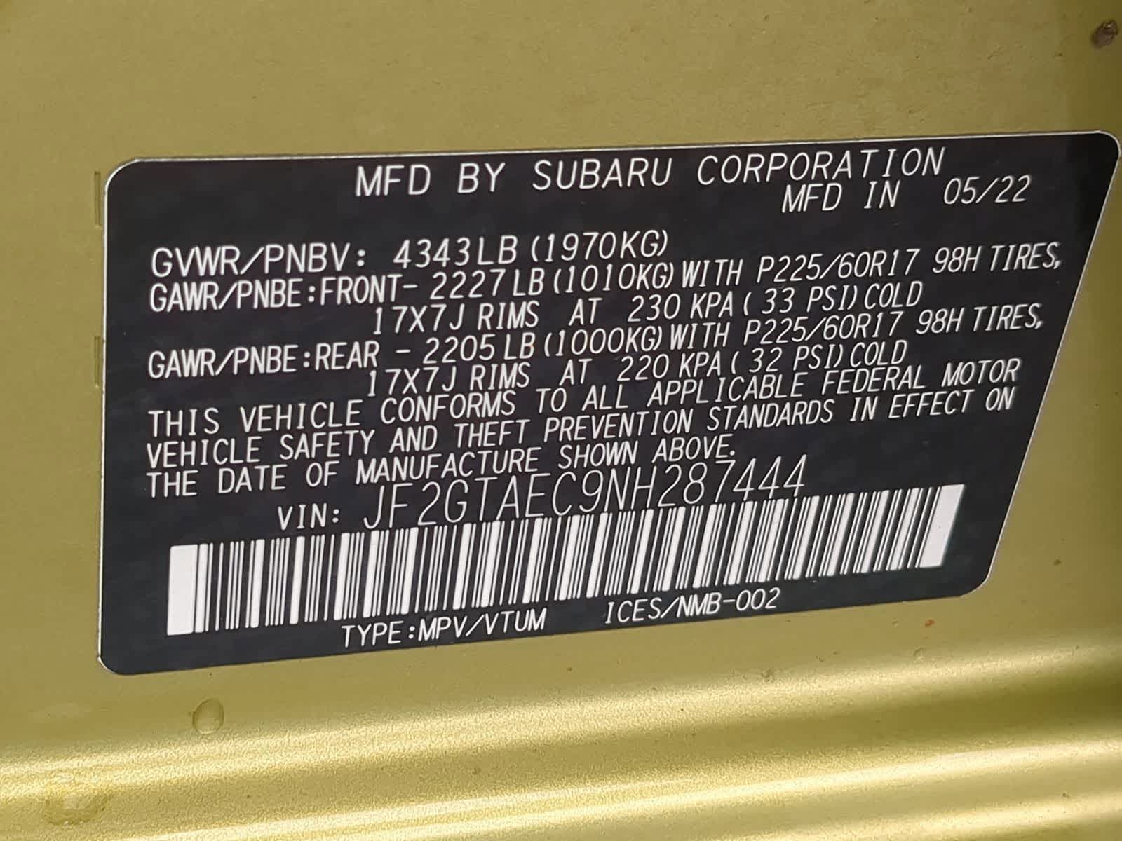 Thumbnail: 2022 Subaru Crosstrek - 36