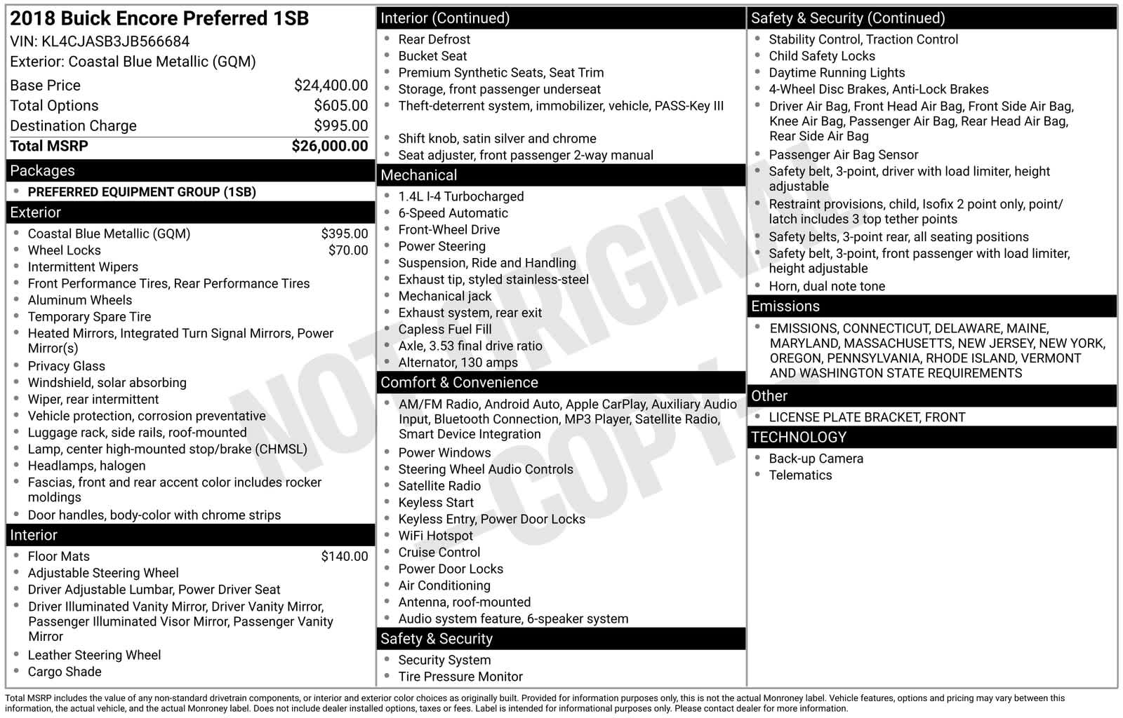 Thumbnail: 2018 Buick Encore - 5