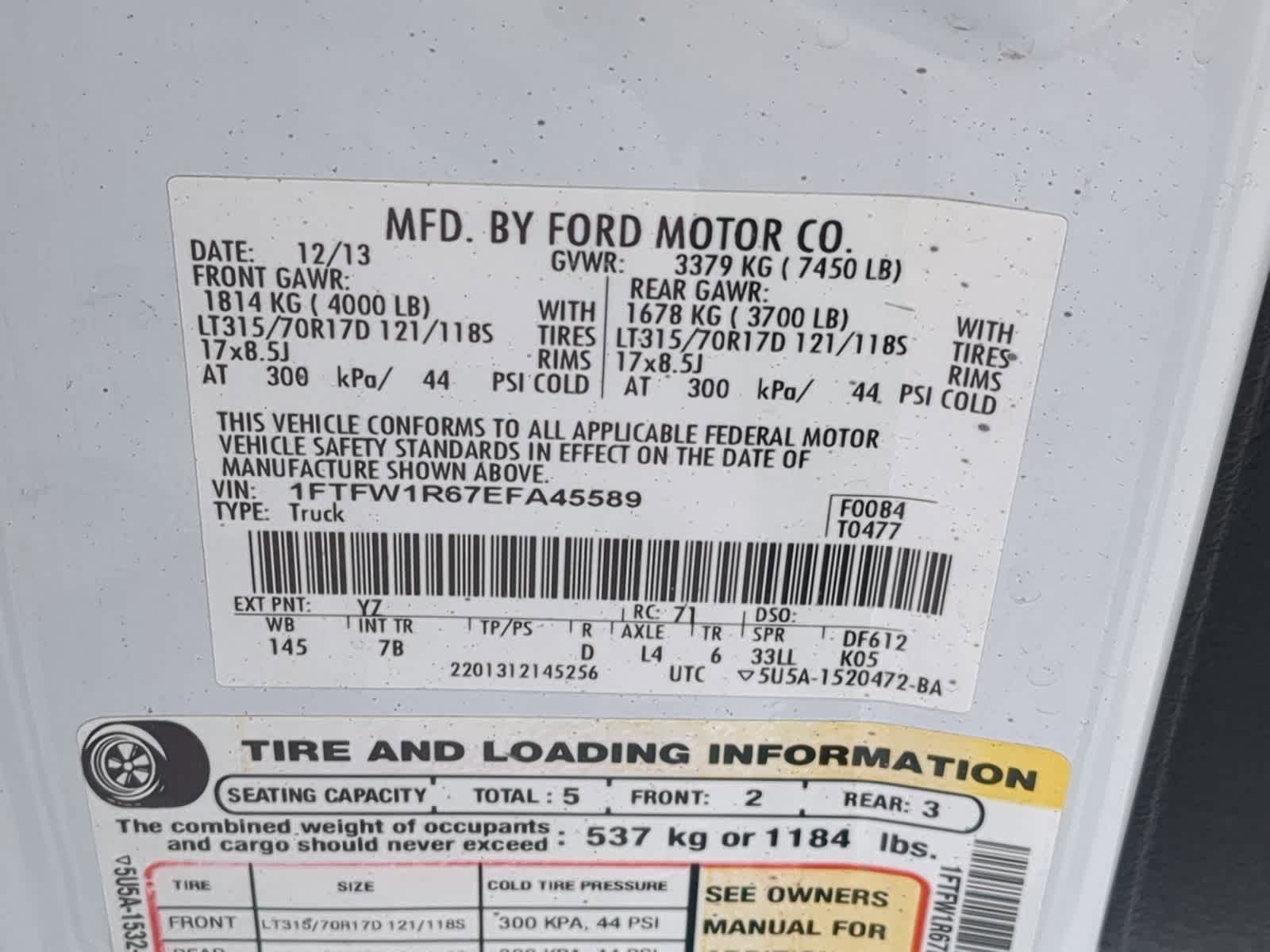 Thumbnail: 2014 Ford F-150 - 32