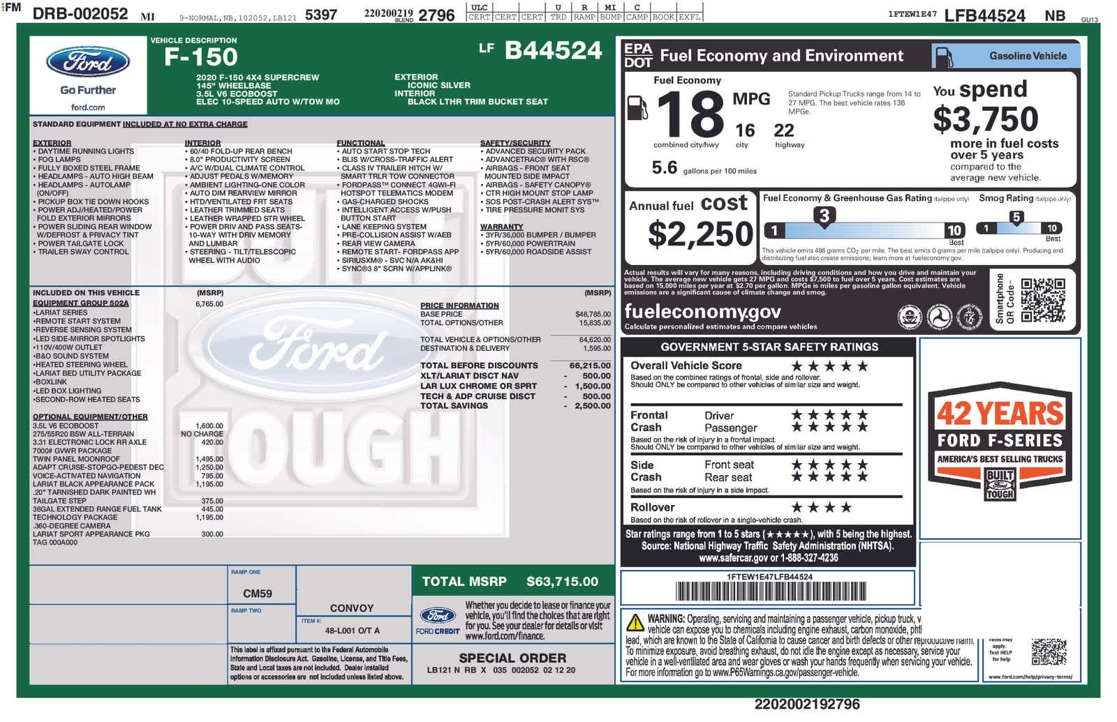 Thumbnail: 2020 Ford F-150 - 5