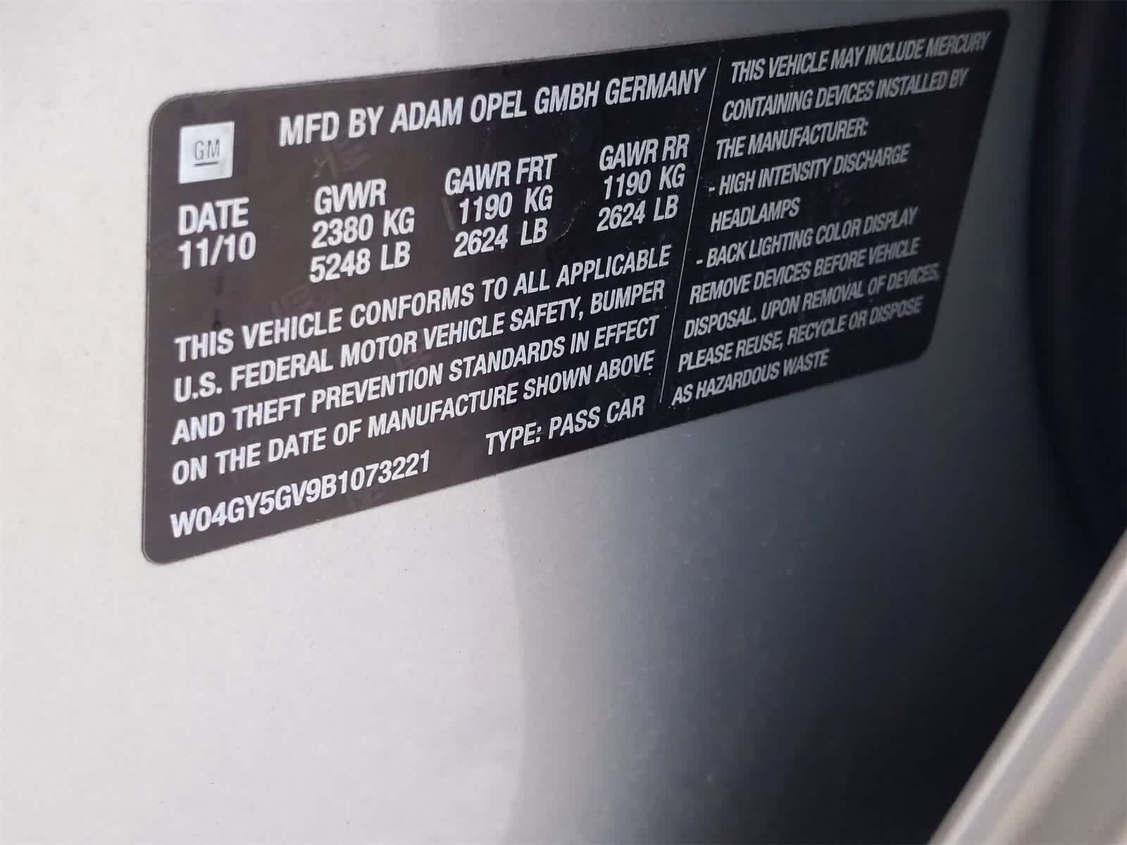 2011 Buick Regal CXL Turbo 32