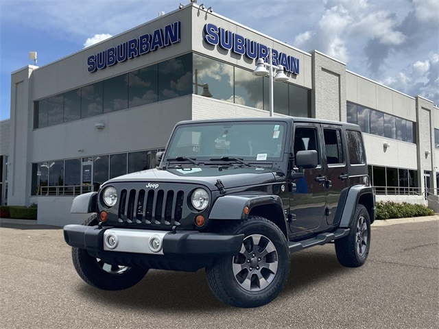 Used 2012 Jeep SUV Unlimited Sahara Black Forest Green Pearlcoat For Sale  at Lithia Motors | Stock:LP33263B