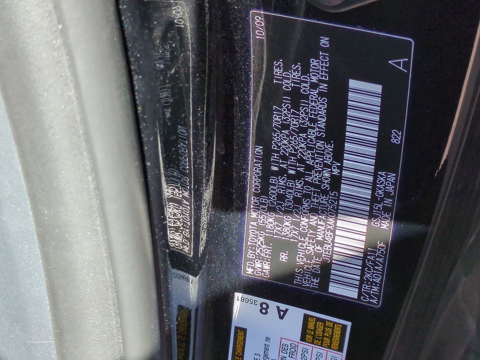 Thumbnail: 2010 Toyota FJ Cruiser - 36