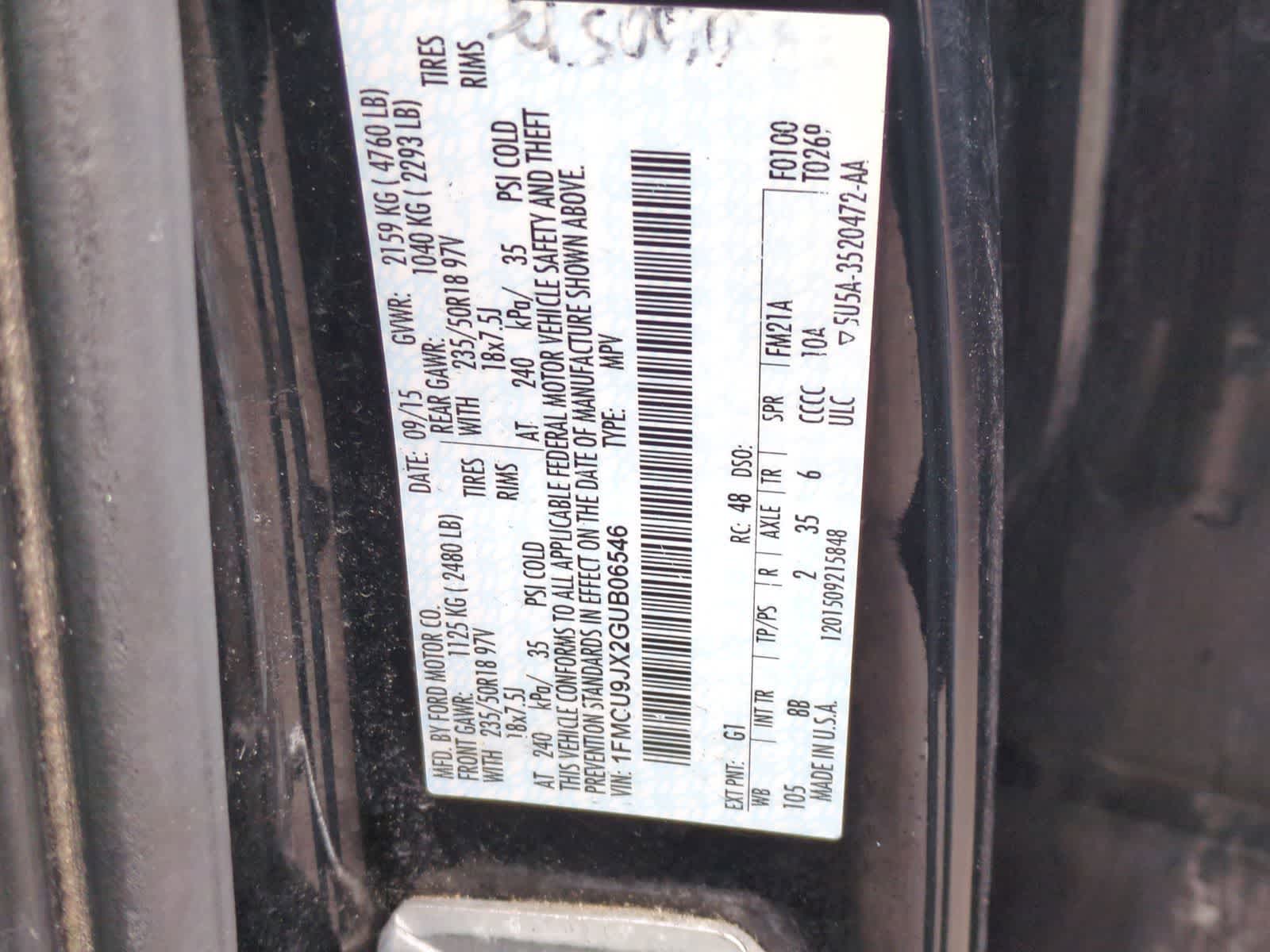 Thumbnail: 2016 Ford Escape - 35