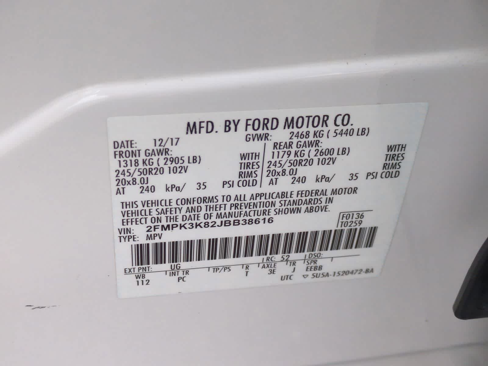 Thumbnail: 2018 Ford Edge - 37