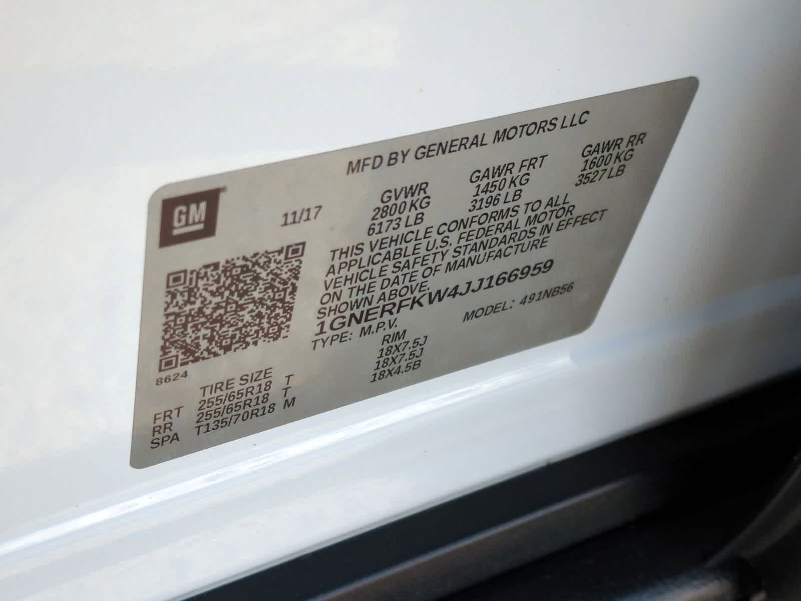 Thumbnail: 2018 Chevrolet Traverse - 37