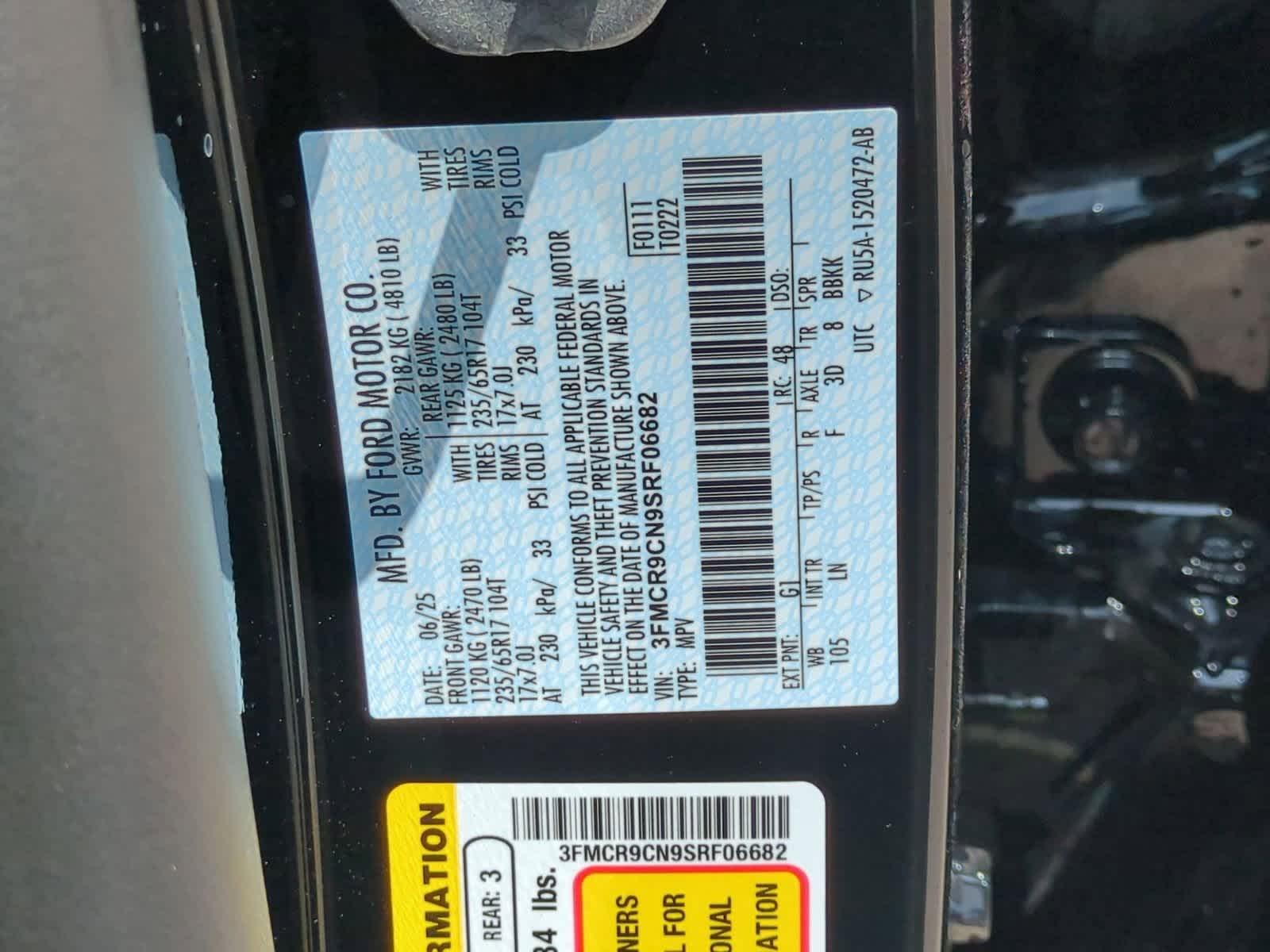 Thumbnail: 2025 Ford Bronco Sport - 38