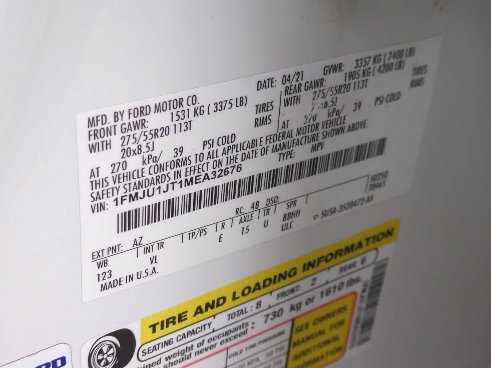 Thumbnail: 2021 Ford Expedition - 37