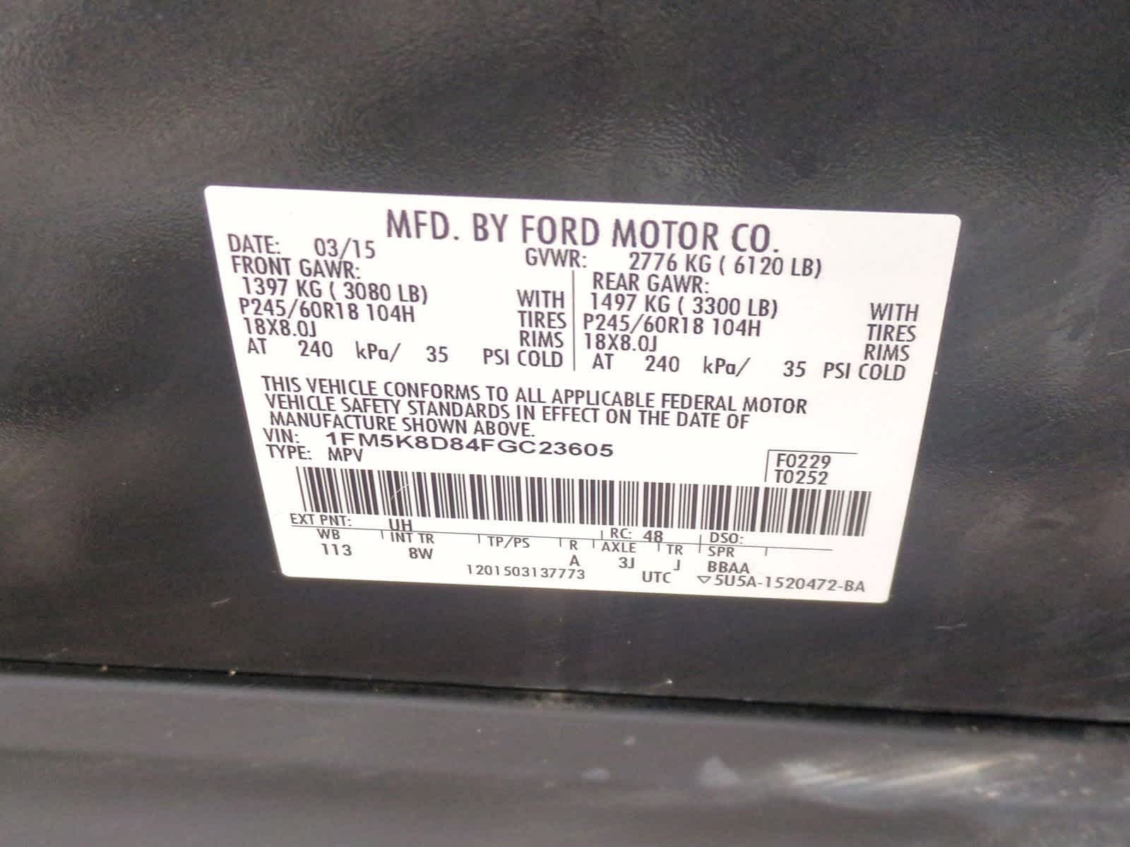 Thumbnail: 2015 Ford Explorer - 34