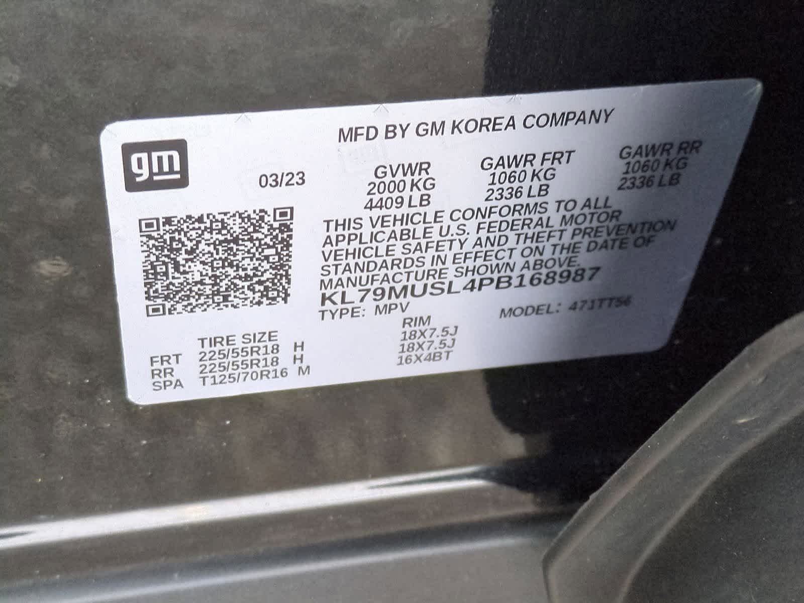 Thumbnail: 2023 Chevrolet TrailBlazer - 34