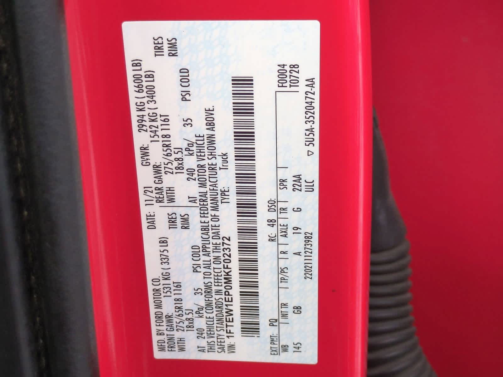 Thumbnail: 2021 Ford F-150 - 34