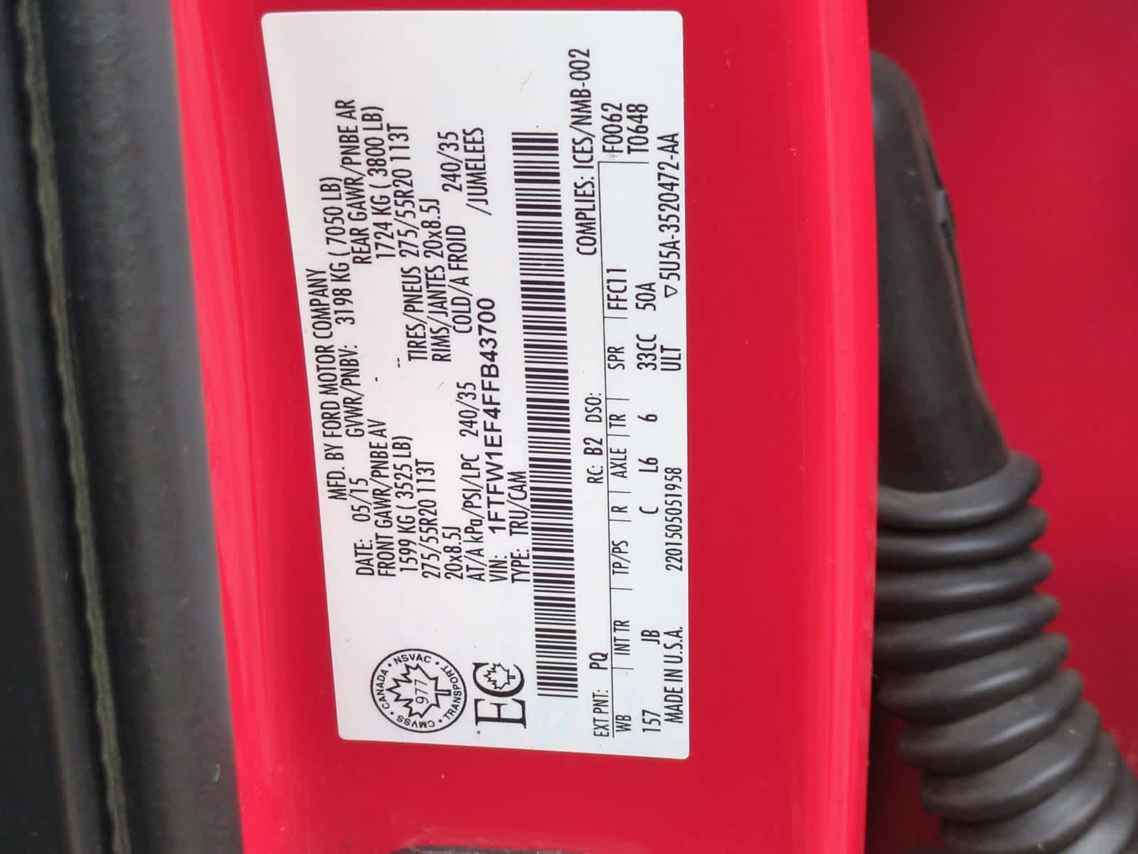 Thumbnail: 2015 Ford F-150 - 36