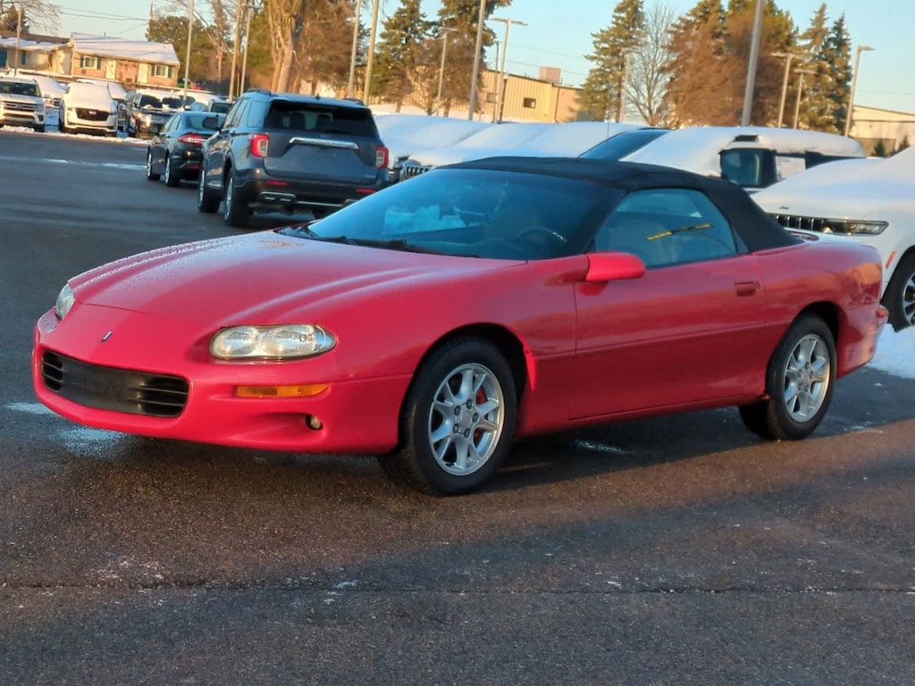 Used 2002 Chevrolet Camaro Convertible