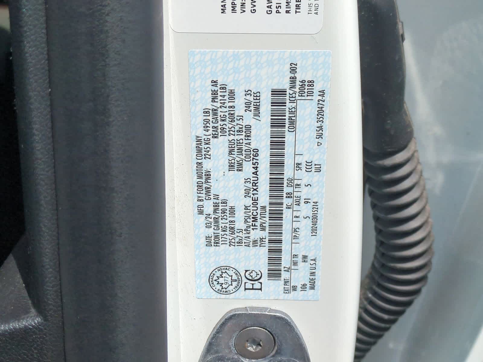 Thumbnail: 2024 Ford Escape - 35