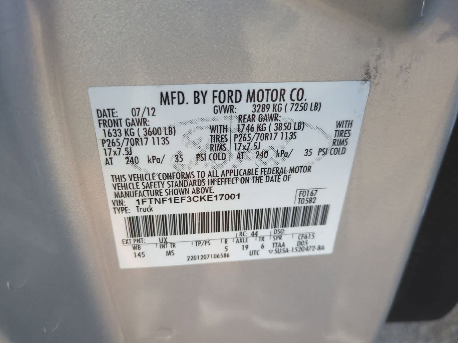 Thumbnail: 2012 Ford F-150 - 34