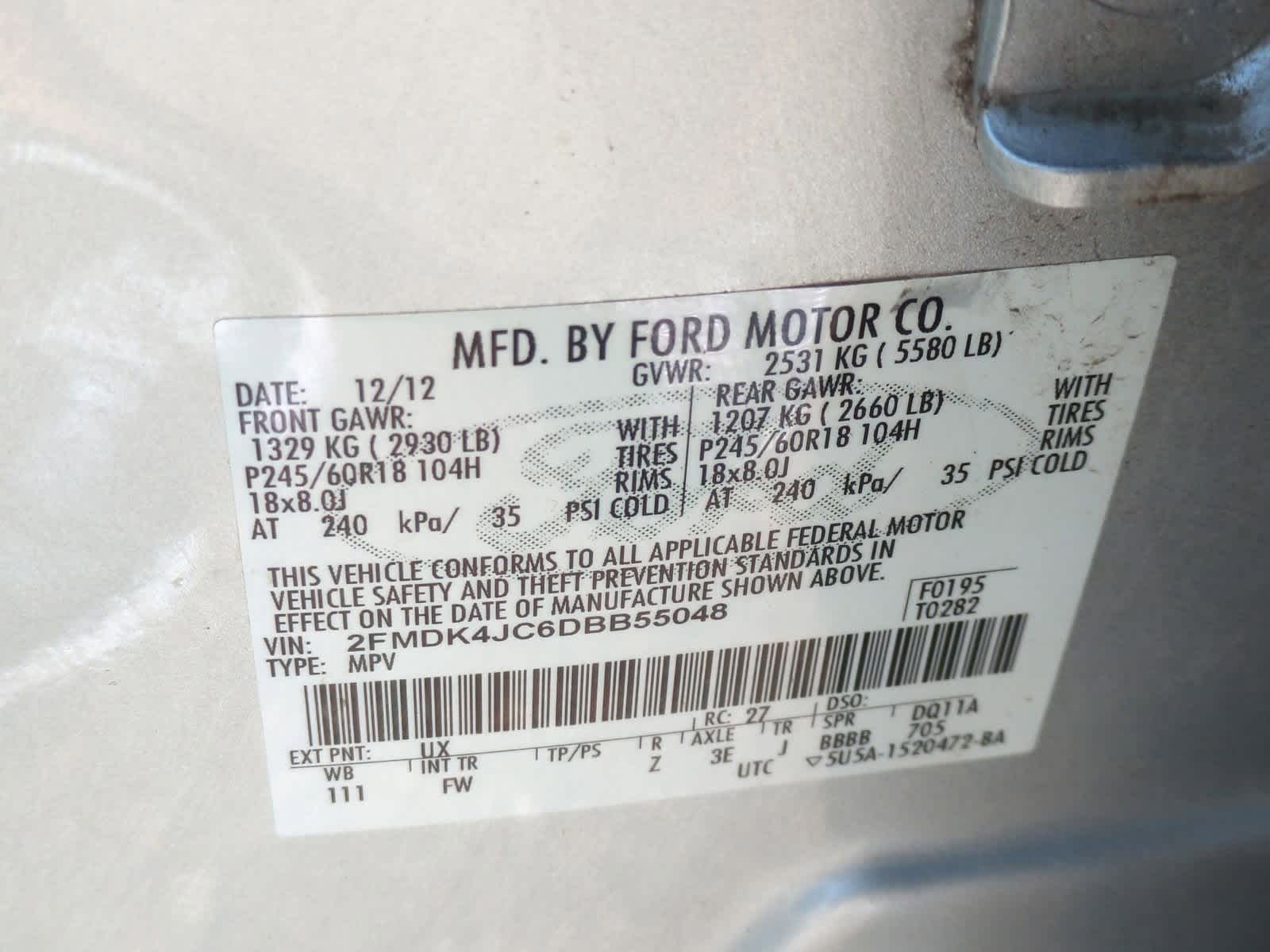 Thumbnail: 2013 Ford Edge - 31