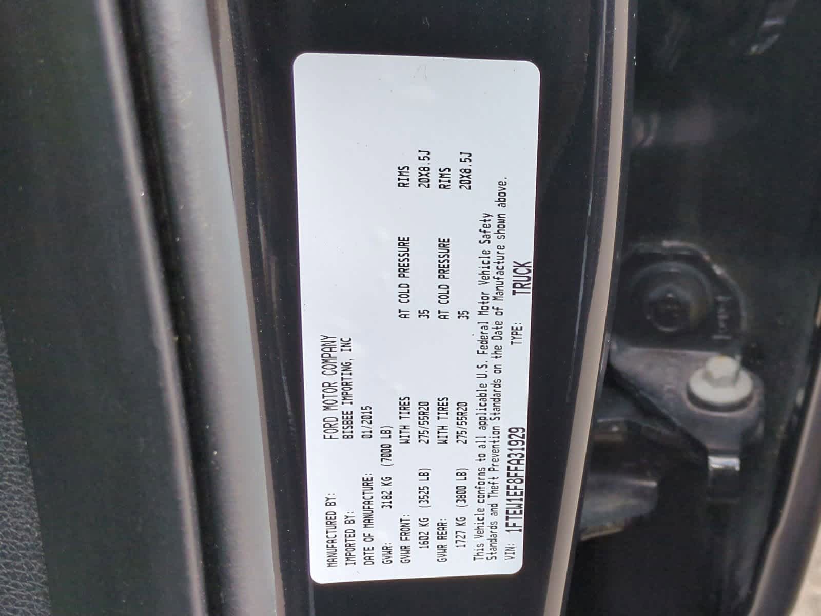 Thumbnail: 2015 Ford F-150 - 38