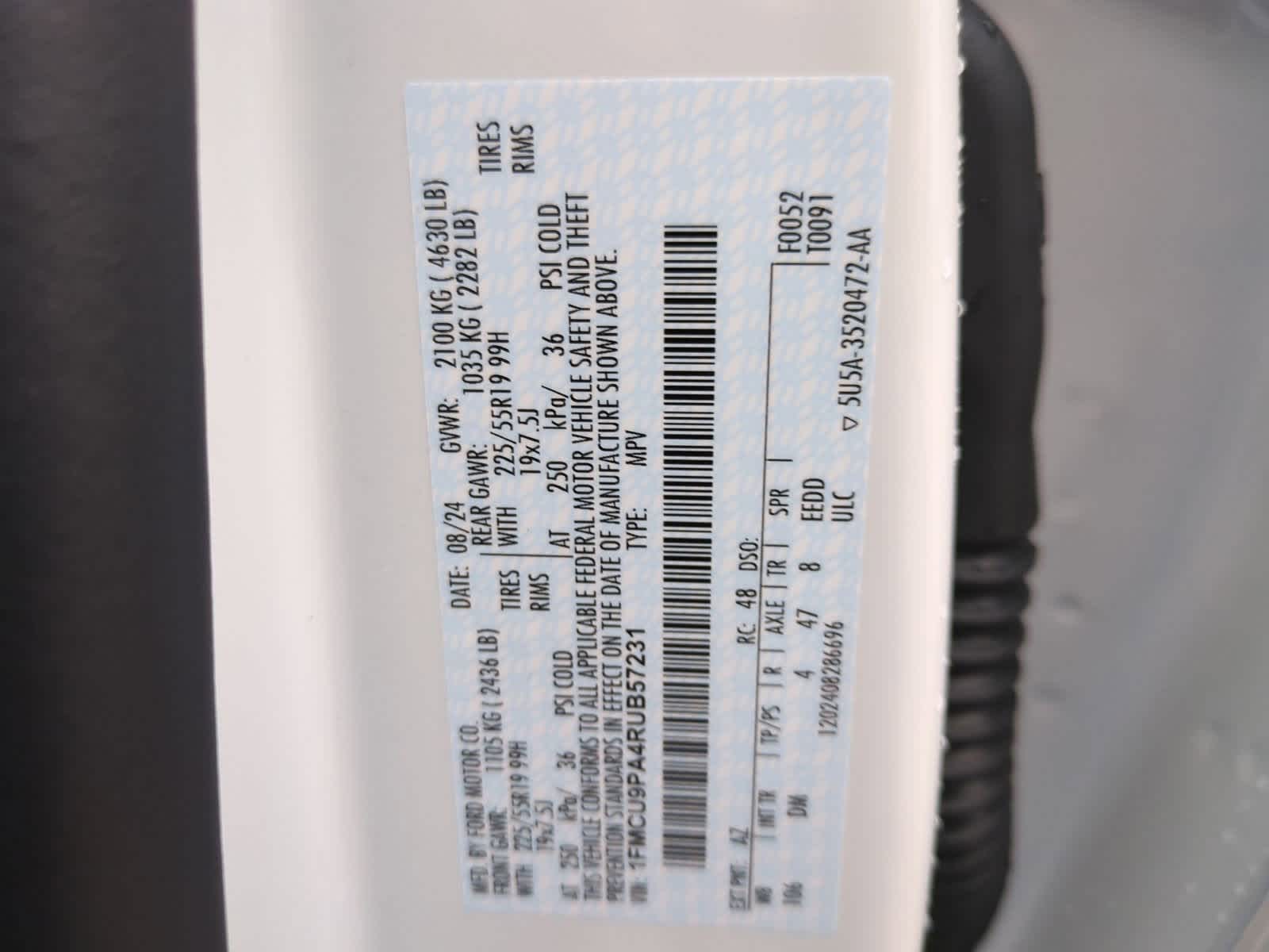 Thumbnail: 2024 Ford Escape - 37