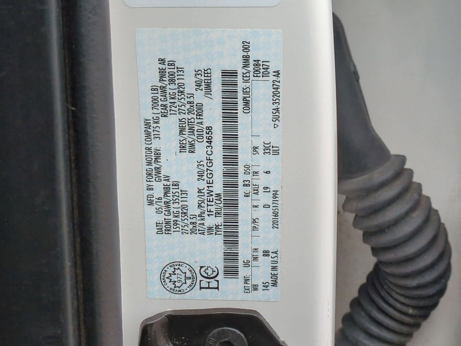 Thumbnail: 2016 Ford F-150 - 34