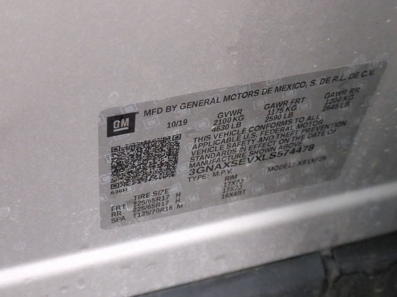 Thumbnail: 2020 Chevrolet Equinox - 34