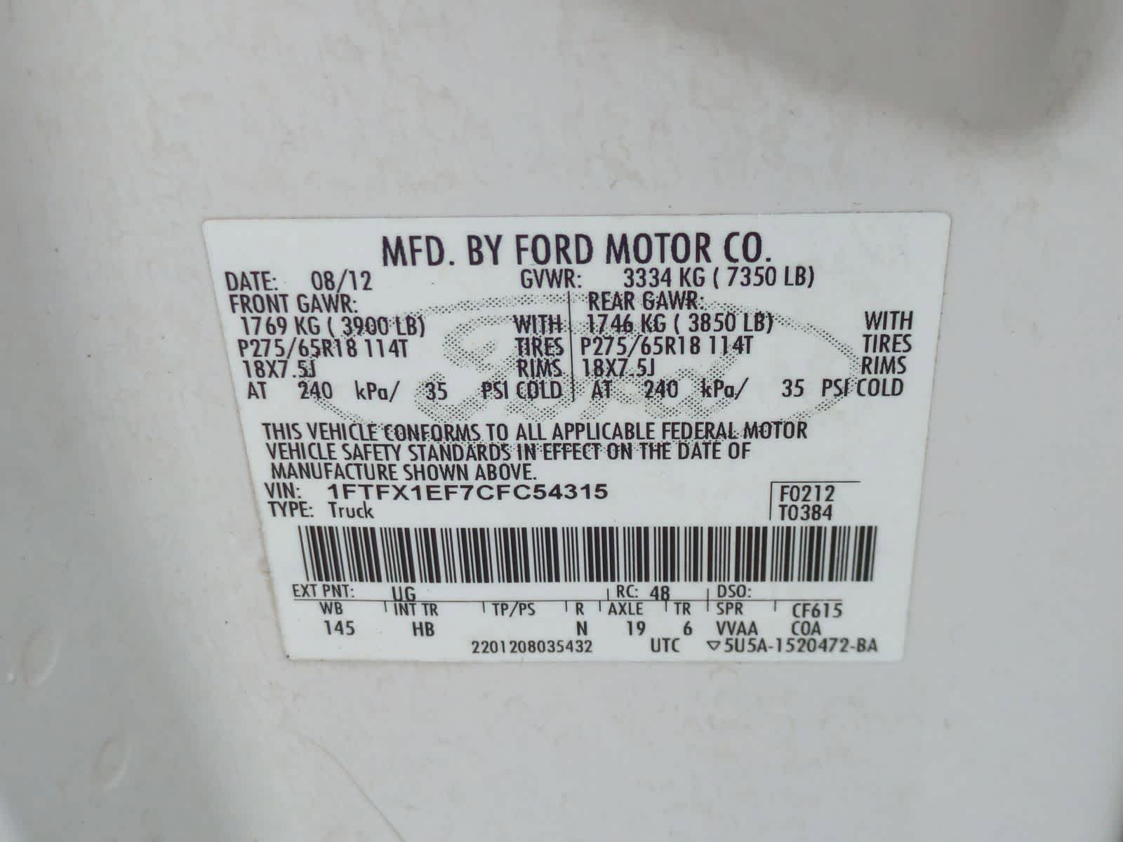 Thumbnail: 2012 Ford F-150 - 35