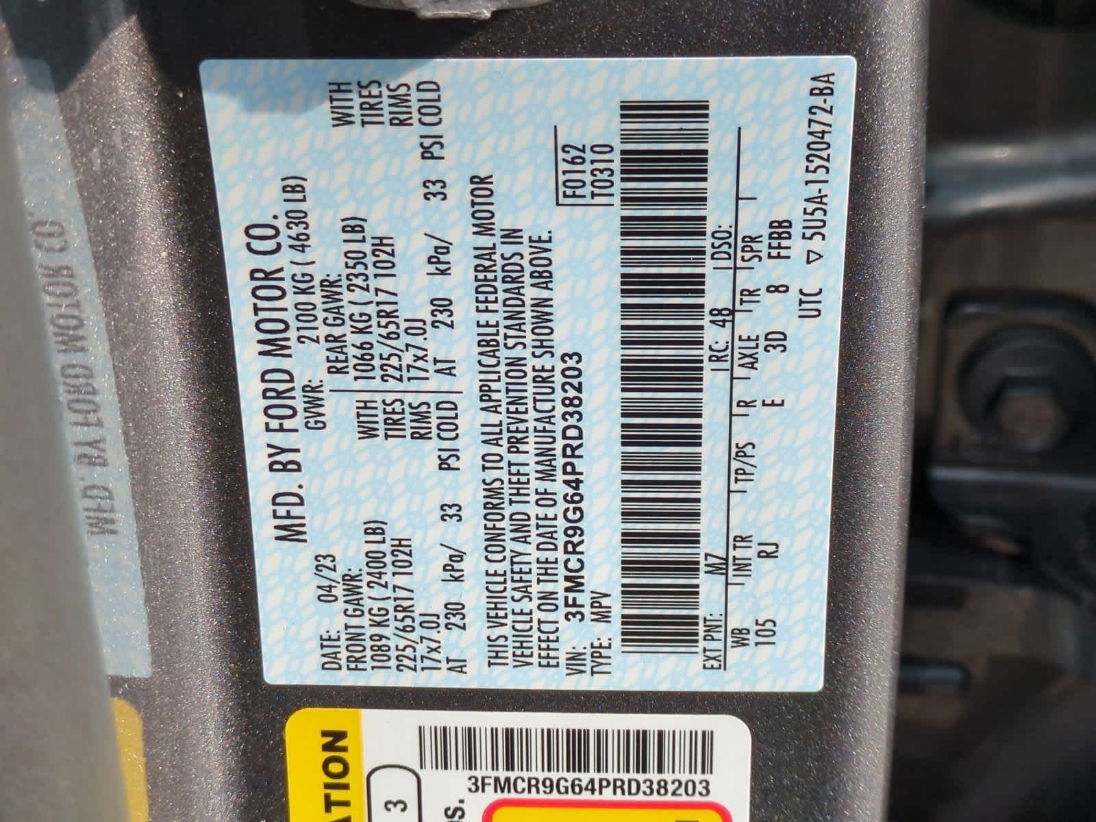 Thumbnail: 2023 Ford Bronco Sport - 35