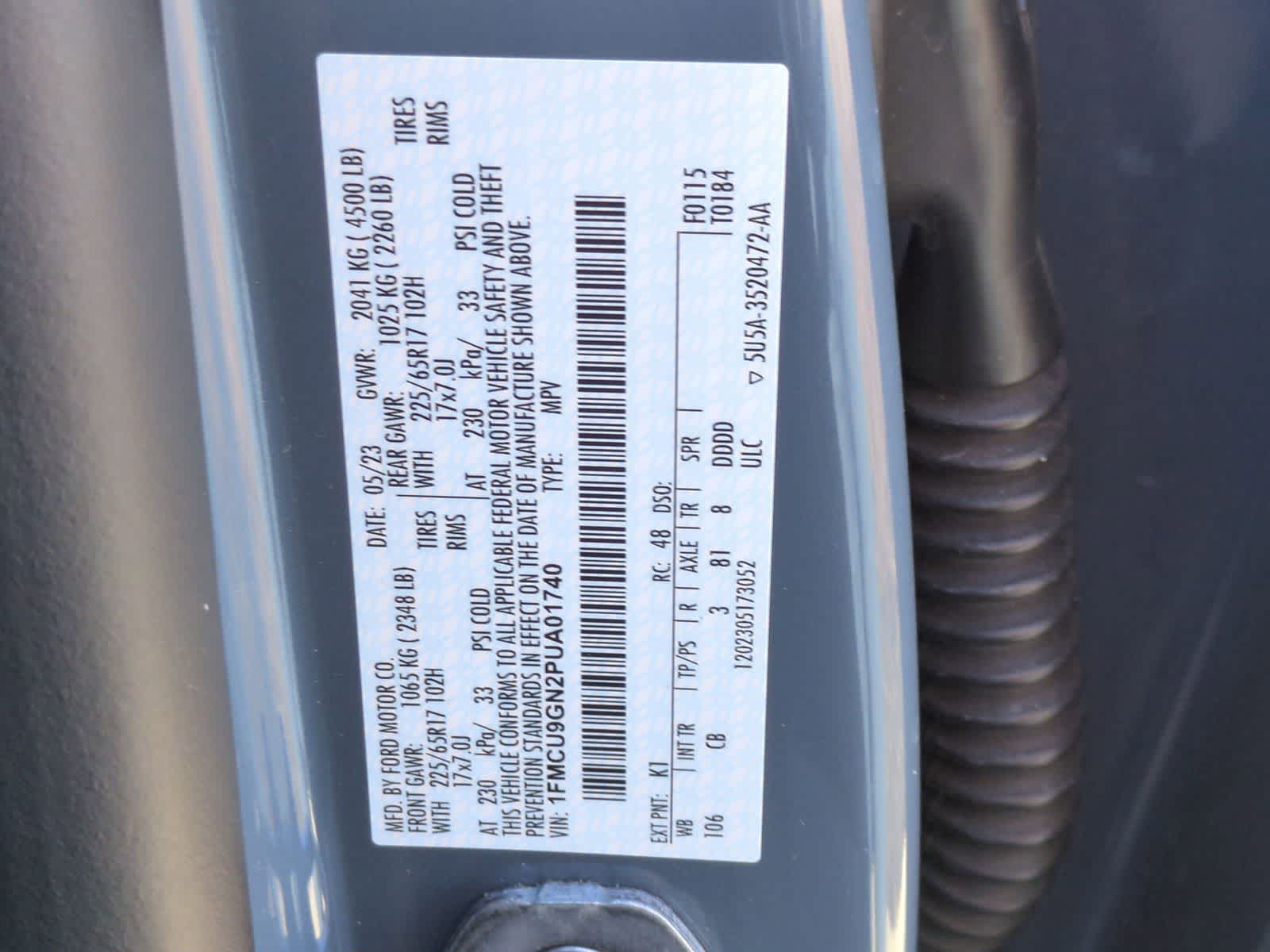 Thumbnail: 2023 Ford Escape - 35