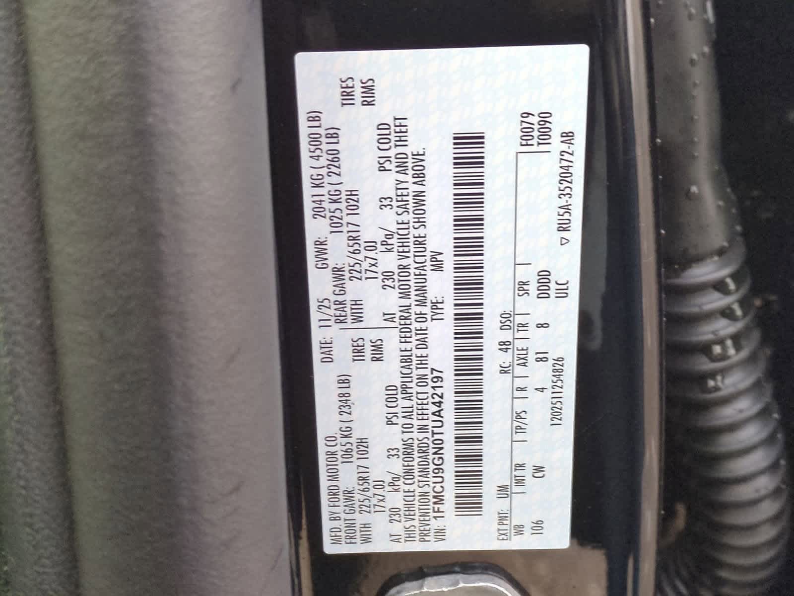 Thumbnail: 2026 Ford Escape - 38