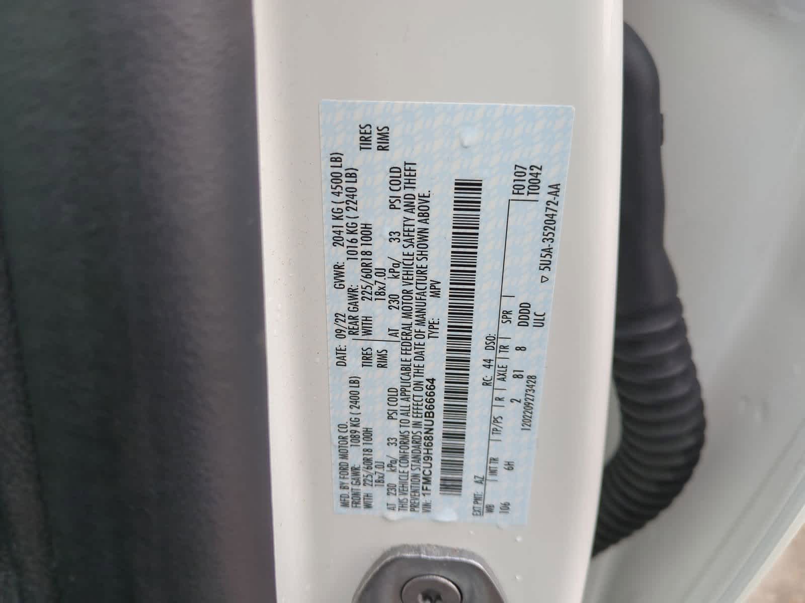 Thumbnail: 2022 Ford Escape - 35