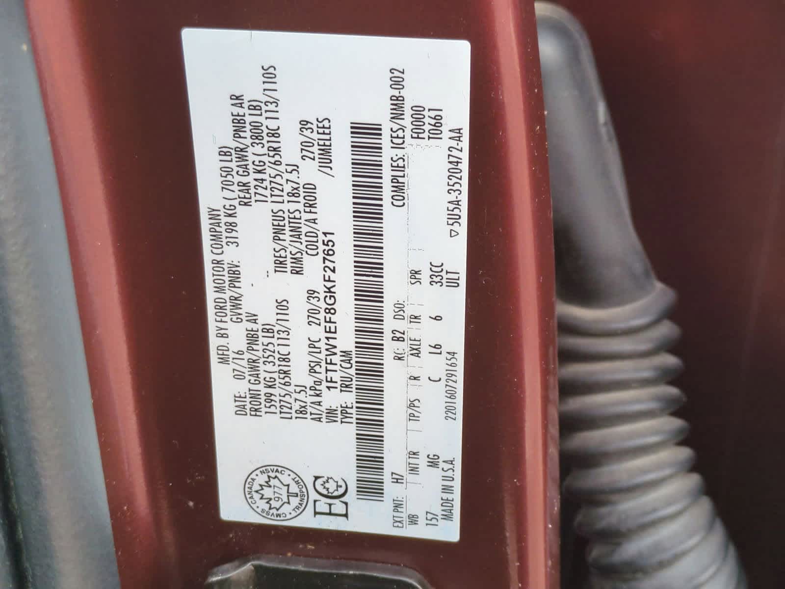 Thumbnail: 2016 Ford F-150 - 34