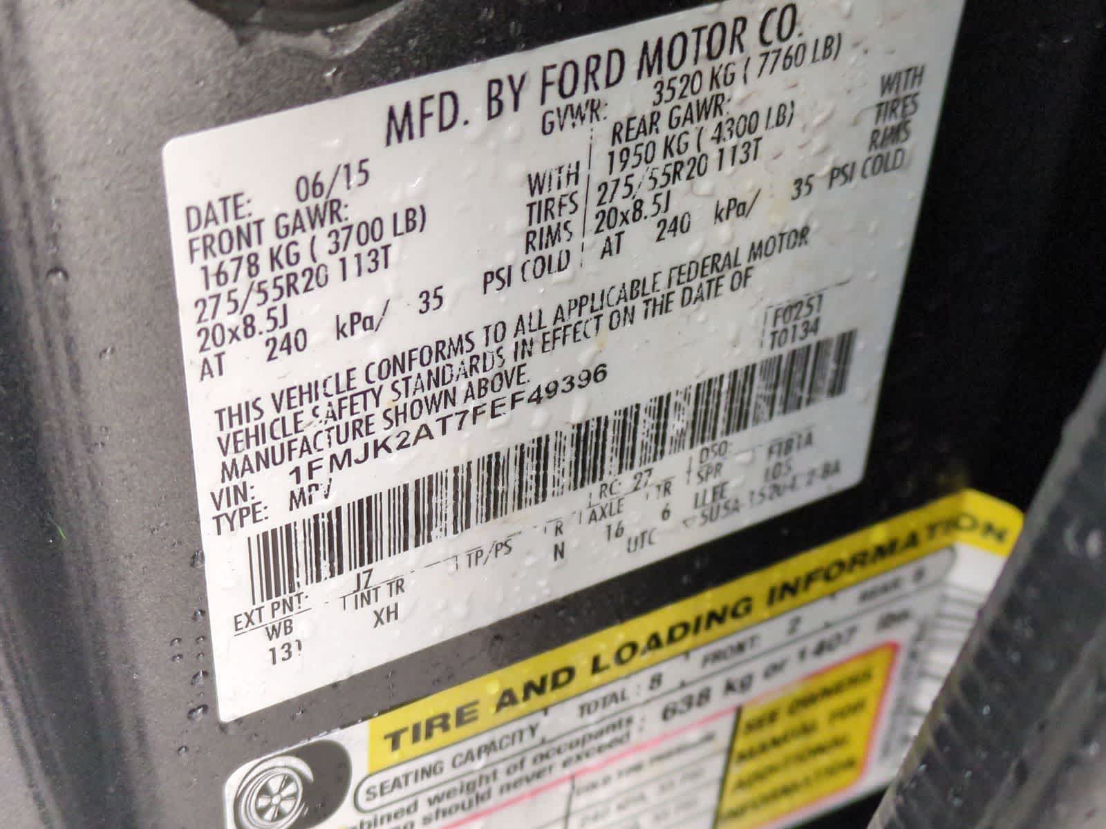 Thumbnail: 2015 Ford Expedition EL - 38