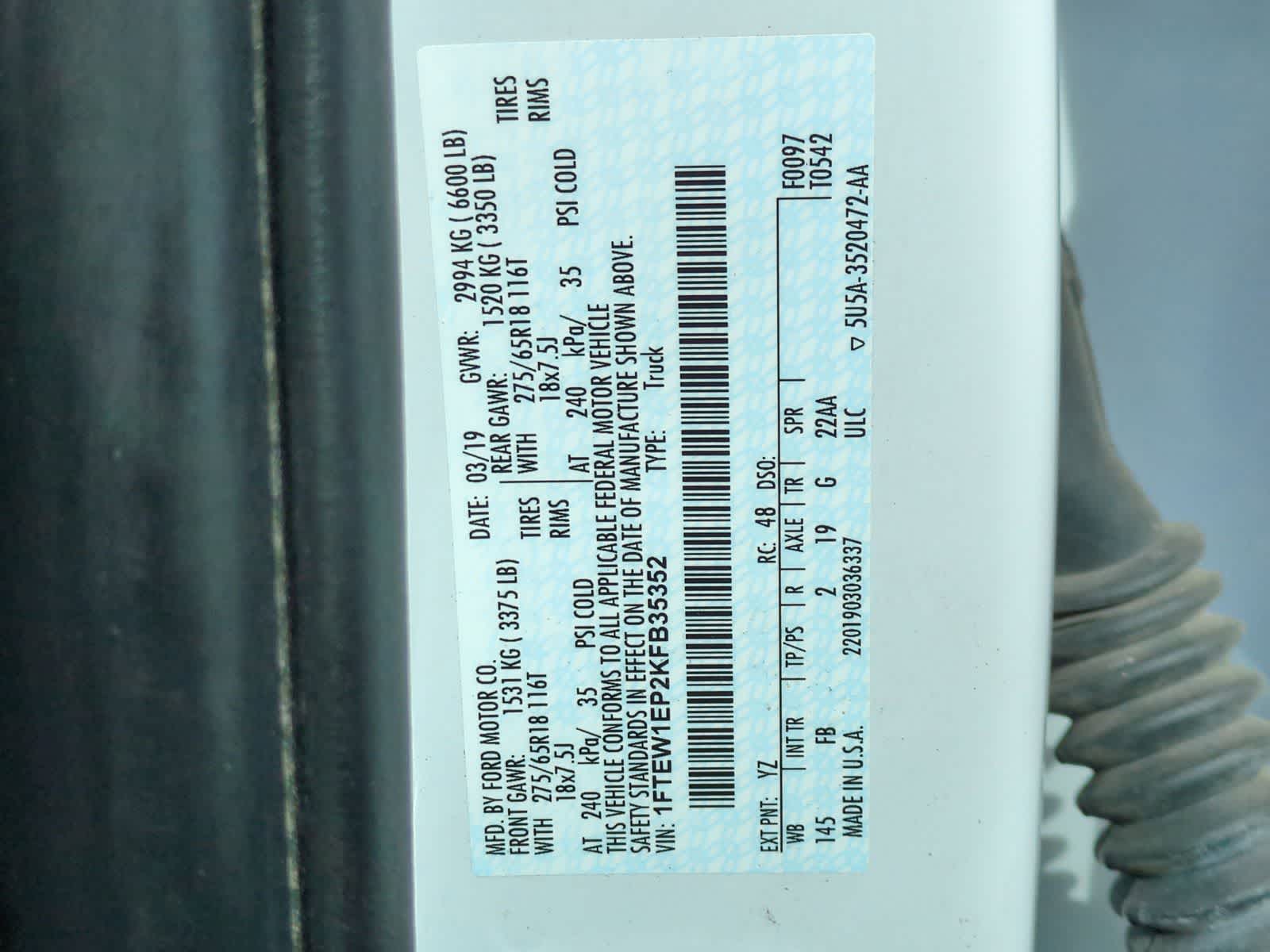 Thumbnail: 2019 Ford F-150 - 35