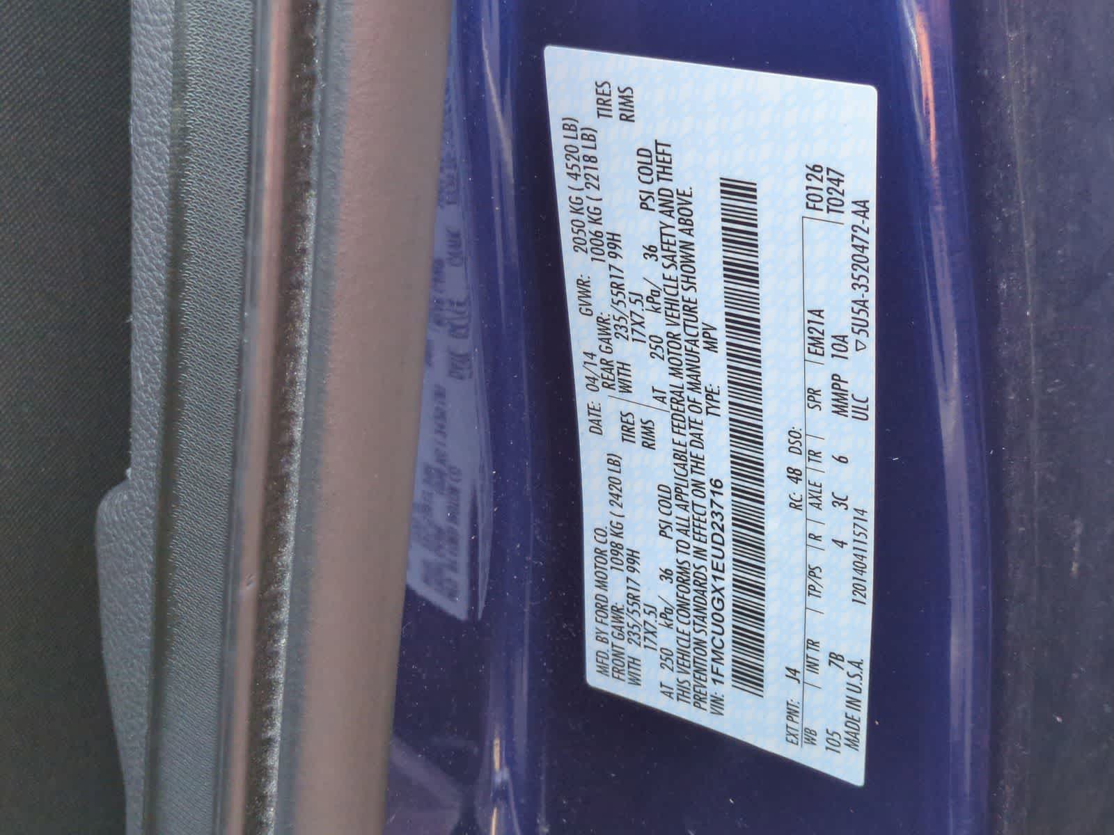 Thumbnail: 2014 Ford Escape - 35