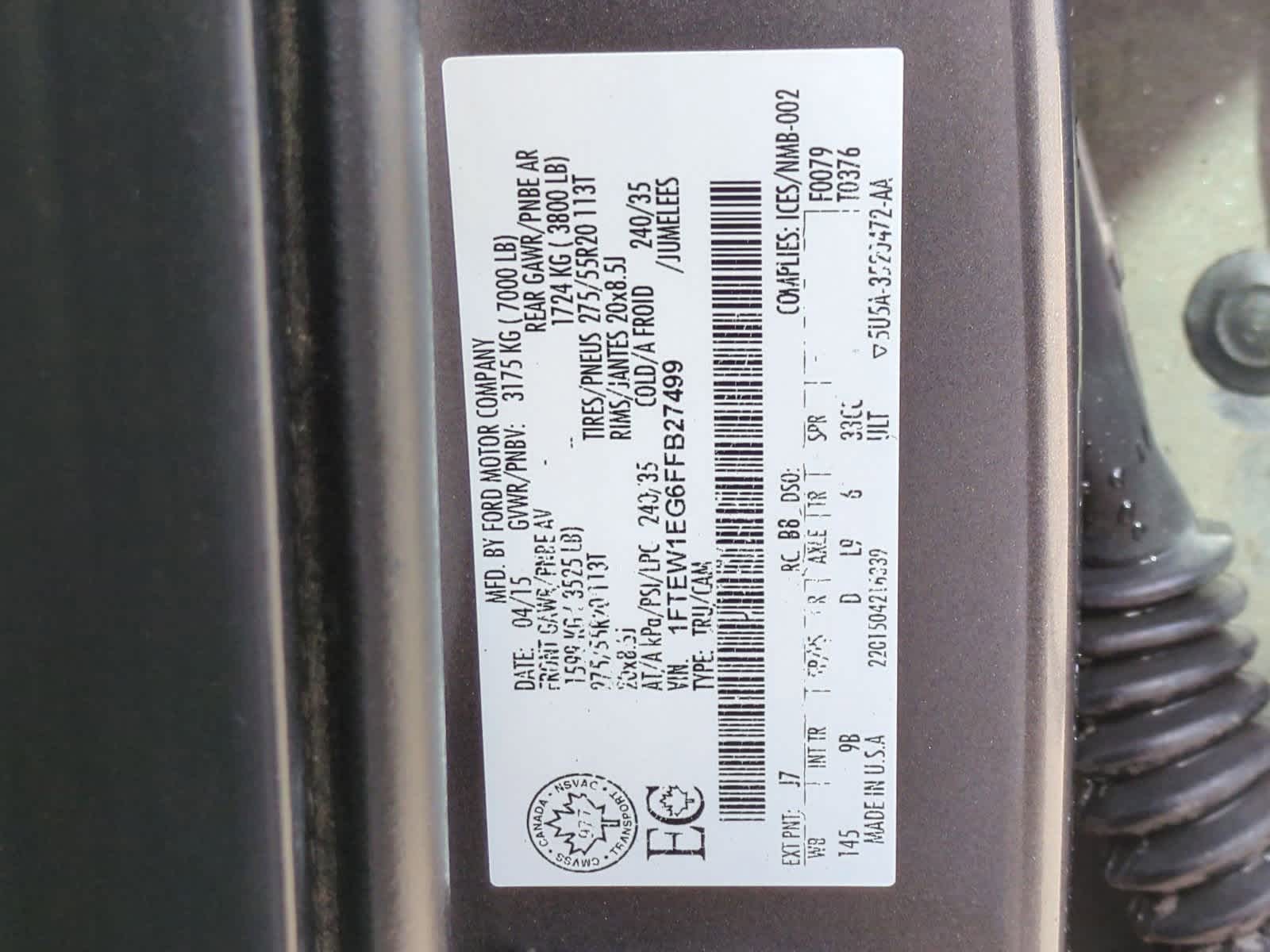 Thumbnail: 2015 Ford F-150 - 38